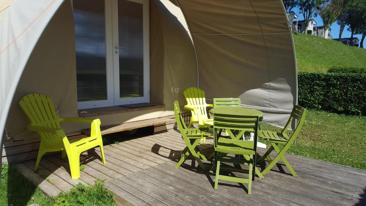 Camping le Mont Joli Bois Criel-sur-Mer Esterno foto