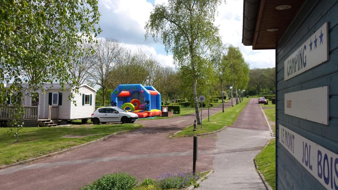 Camping le Mont Joli Bois Criel-sur-Mer Esterno foto