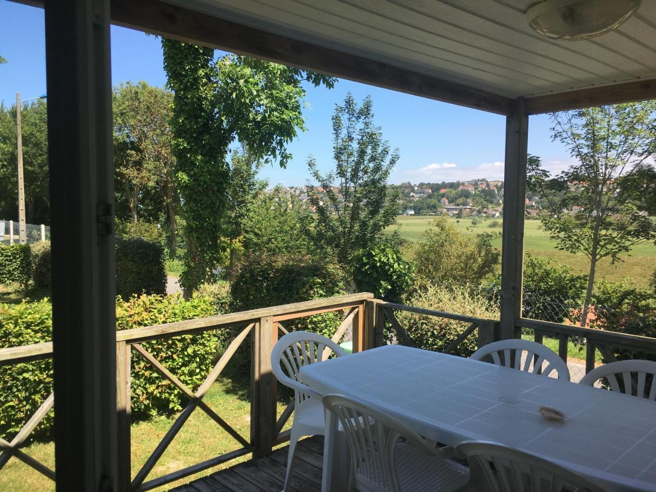 Camping le Mont Joli Bois Criel-sur-Mer Esterno foto