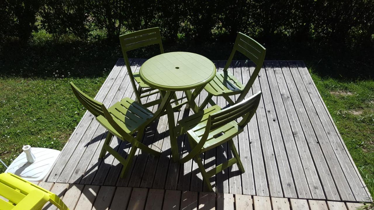 Camping le Mont Joli Bois Criel-sur-Mer Esterno foto