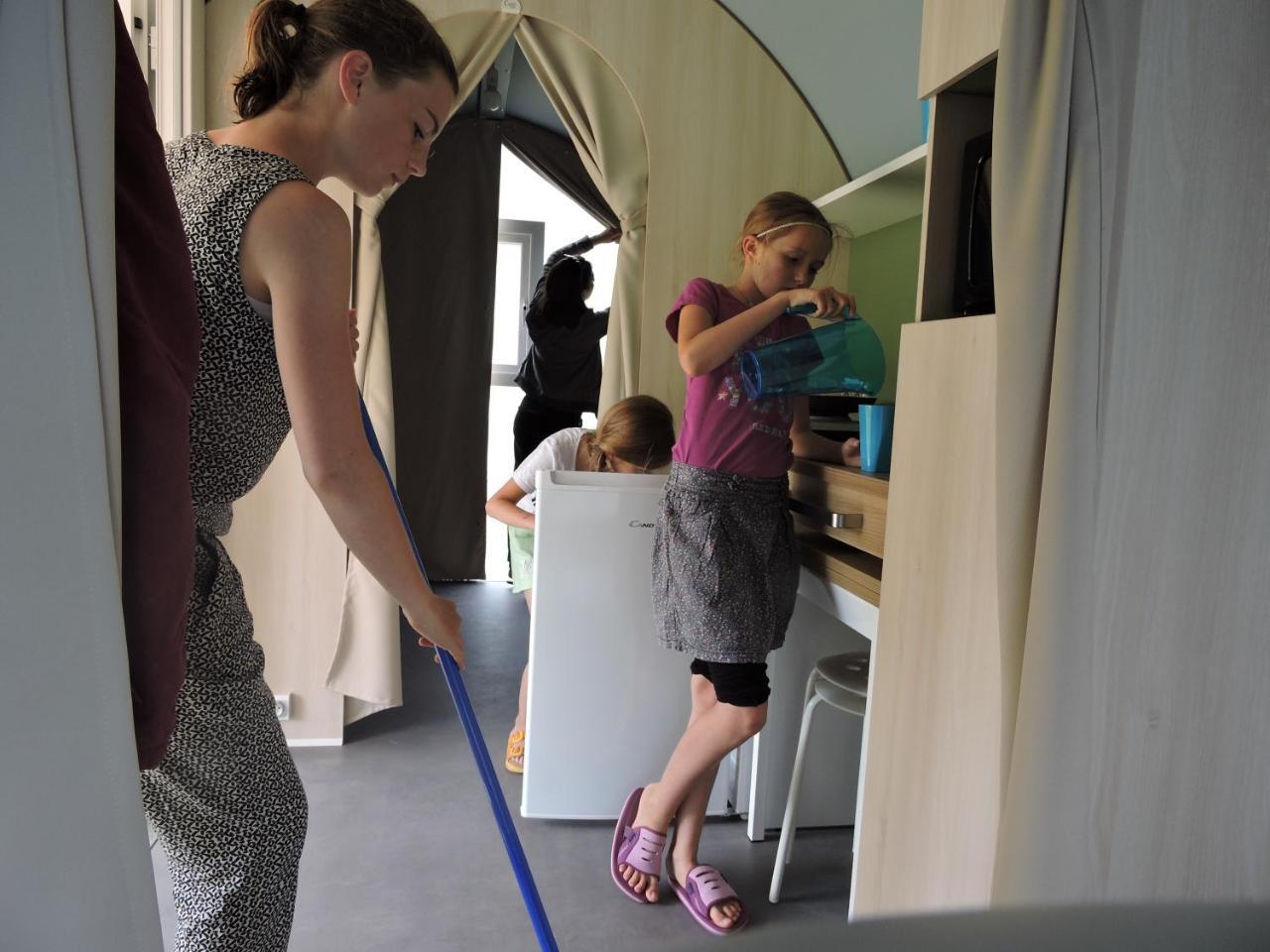 Camping le Mont Joli Bois Criel-sur-Mer Esterno foto